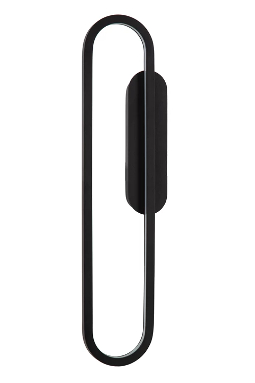 Lucide THELMA - Wandlamp - LED Dimb. - 1x24W 2700K - Zwart - uitgezet